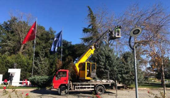 Sepetli Vinçlerle Etkinlik Hazırlıkları