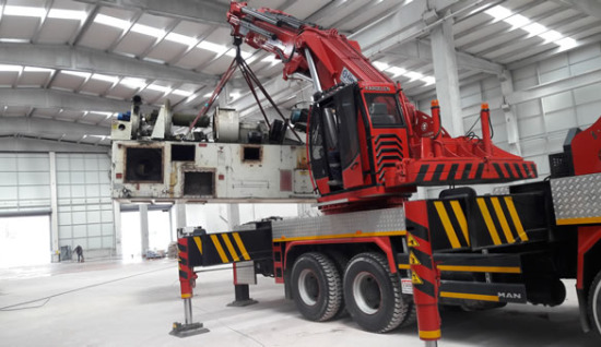 35 Tonluk Vinç Kiralama – Araç Üstü Vinç Kiralama